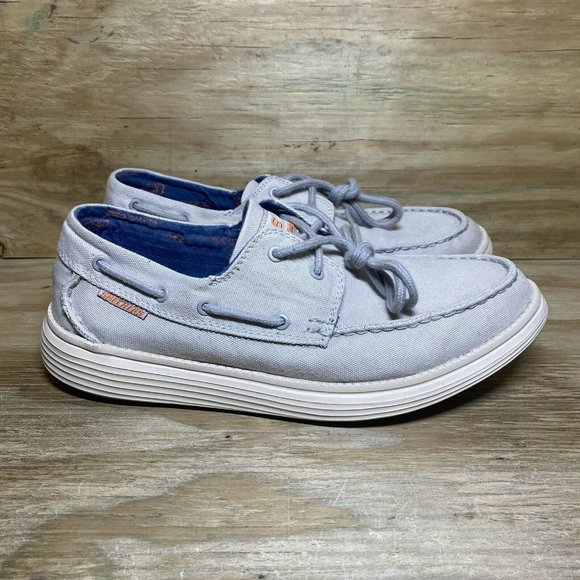 Skechers Status Melec Mens Boat Shoes 